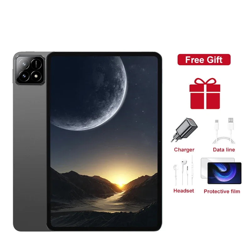 Pad 9S Pro Global New Original Tablet PC Android 14 Snapdragon 8gen2 22GB+2TB 5G Dual SIM WIFI GPS 4K HD Full Screen Tabletas