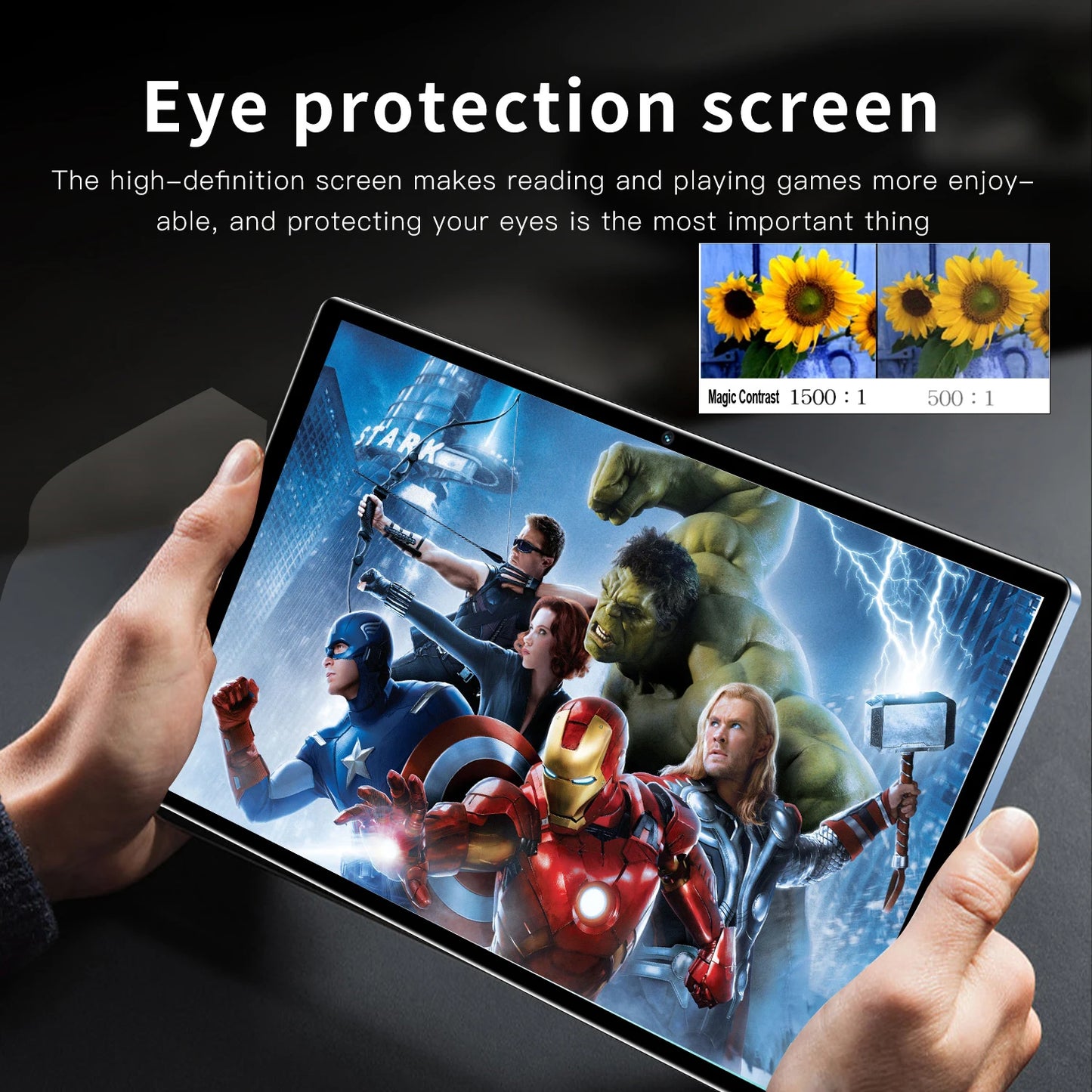 New 10.1 Inch Android Tablet Pc Google Play Octa Core Dual Cameras Dual SIM 3G Phone Call Tablets Bluetooth Wifi 4GB+64GB ROM