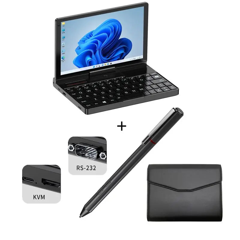 New GPD Pocket 3 Mini Laptop PC 8 Inch Intel Core i7 1195G7 16GB/1TB Pentium 7505 16GB/512GB Modular Full-featured Handheld WIFI