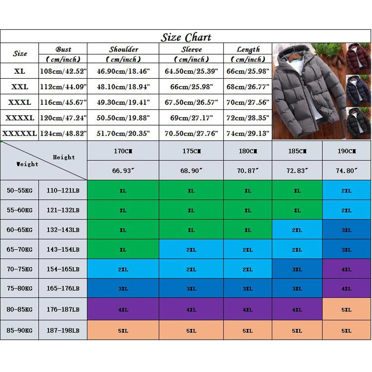 Fashion Parkas Men Winter Overcoat Men's Casual Jacket Warm Hooded Thick Puffer Coat Outwear Business Hombre