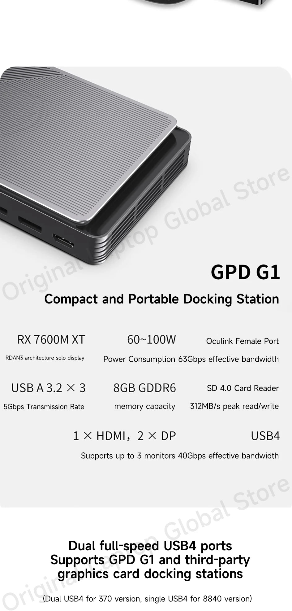 GPD WIN Max 2 10.1-inch Pocket PC 2025 AMD Ryzen 7 8840U 32GB/1TB/2TB/4TB /AI 9 HX 370 32GB/64GB/2TB SSD Windows 11 Laptop