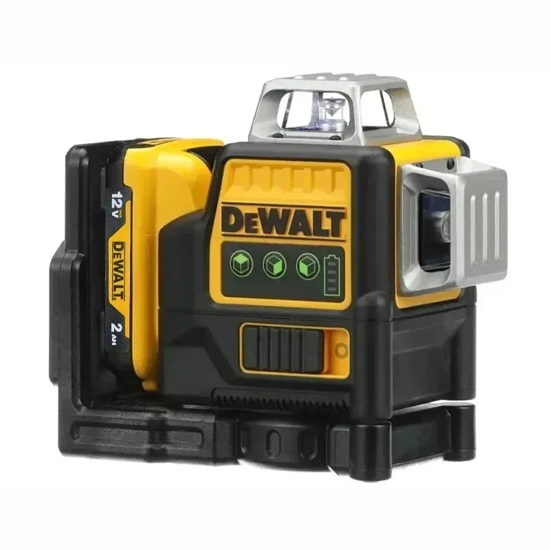 2024 Dewalt DW089LG 3 Sides*360 12 Lines Laser Level Horizontal Green Light tool Meter Outdoor Degree Vertical 12V Battery