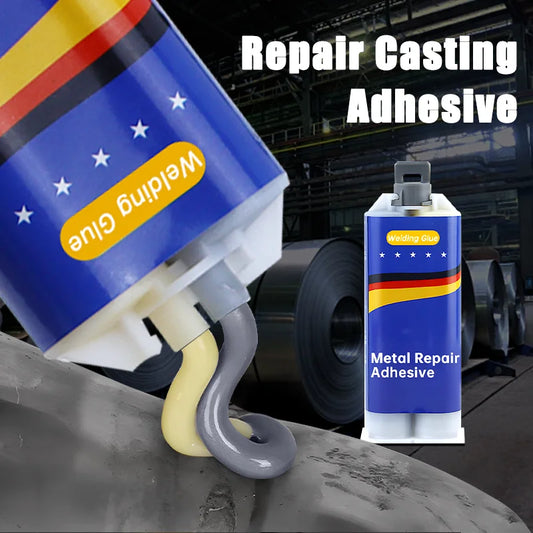 New Metal Repair Glue Cold Welding Glue High Strength Magic Plastic Repair Casting Adhesive Agent Heat Resistance AB Sealant