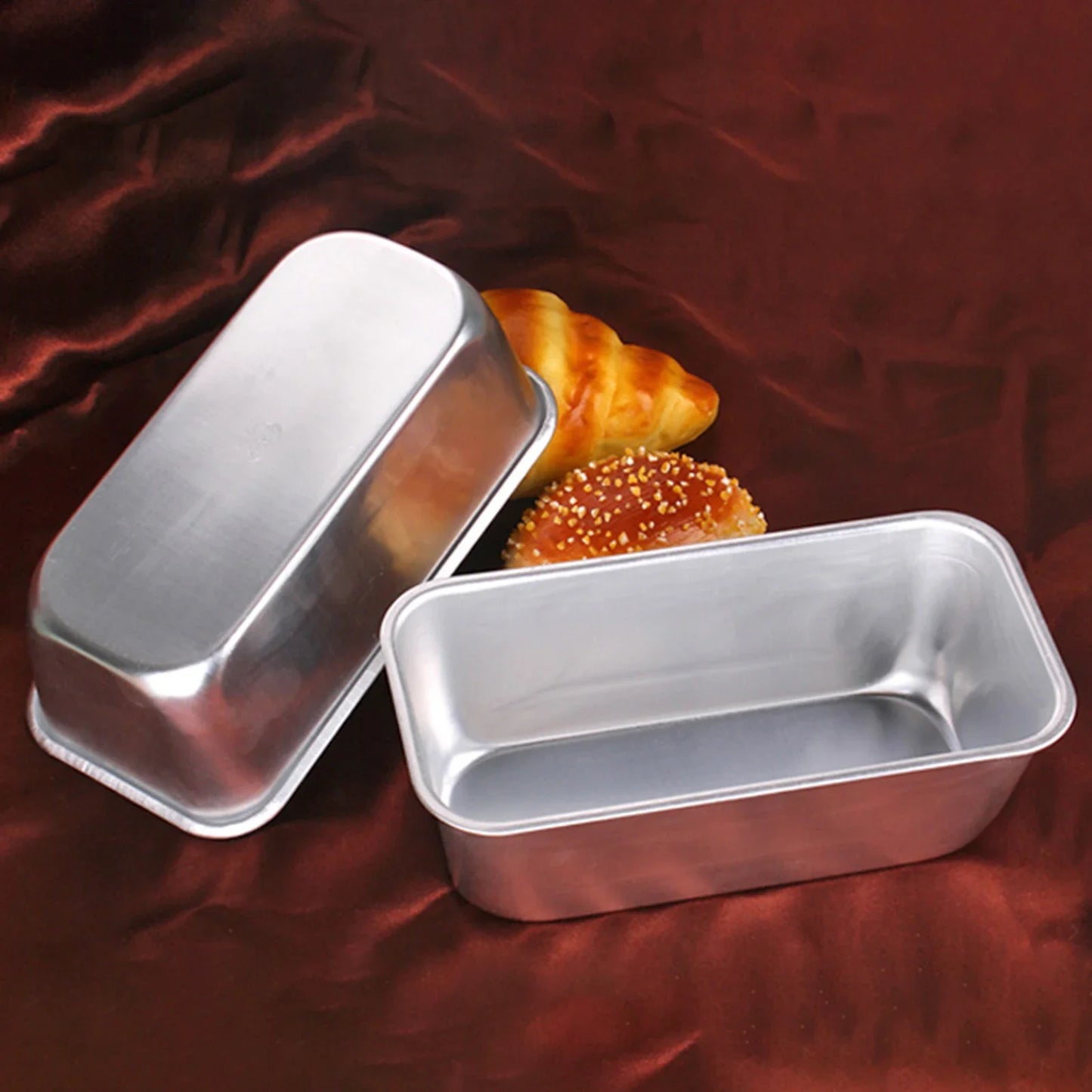 Nonstick Baking Bread Loaf Pan Carbon Steel Toast Bread Pan Tin Kitchen Rectangle Bakeware Brownies Mold for Kitchen Baking Tool