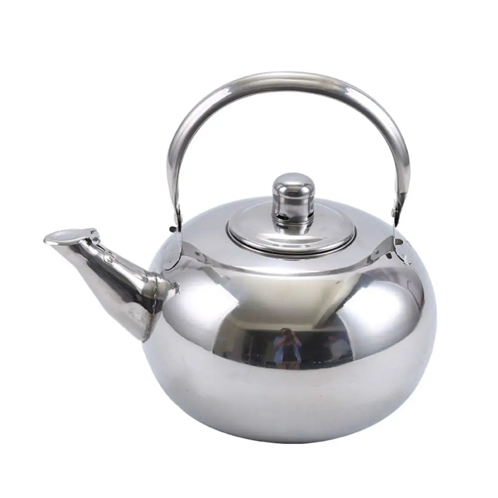 Stainless Steel Water Kettle Teapot With Infuser Filter Coffee Kettle Green Oolong Tea Jug Home Office Tea Coffee Tools Cookware