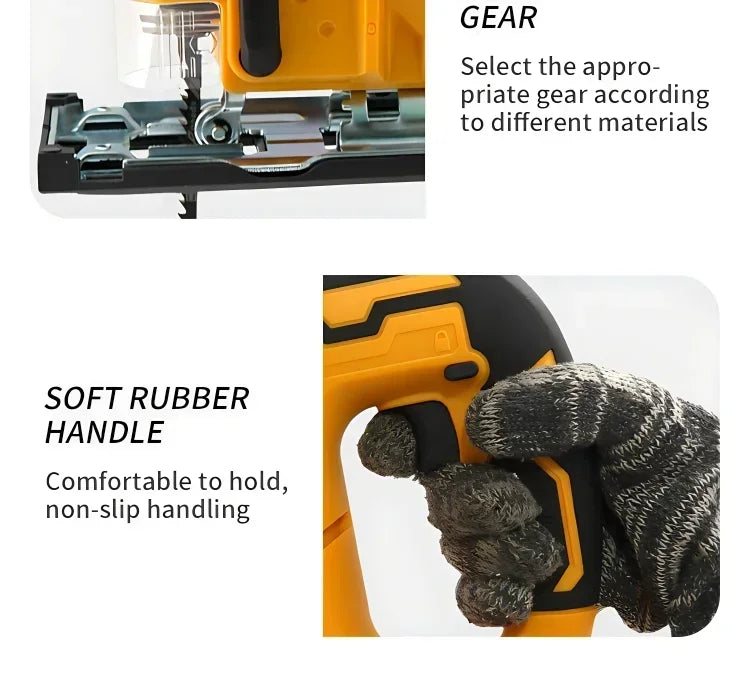 Dewalt 2700RPM Brushless Curve Saw 20V Cordless Electric Jig Saw Portable Multifunction Adjustable Woodworking Power Tool