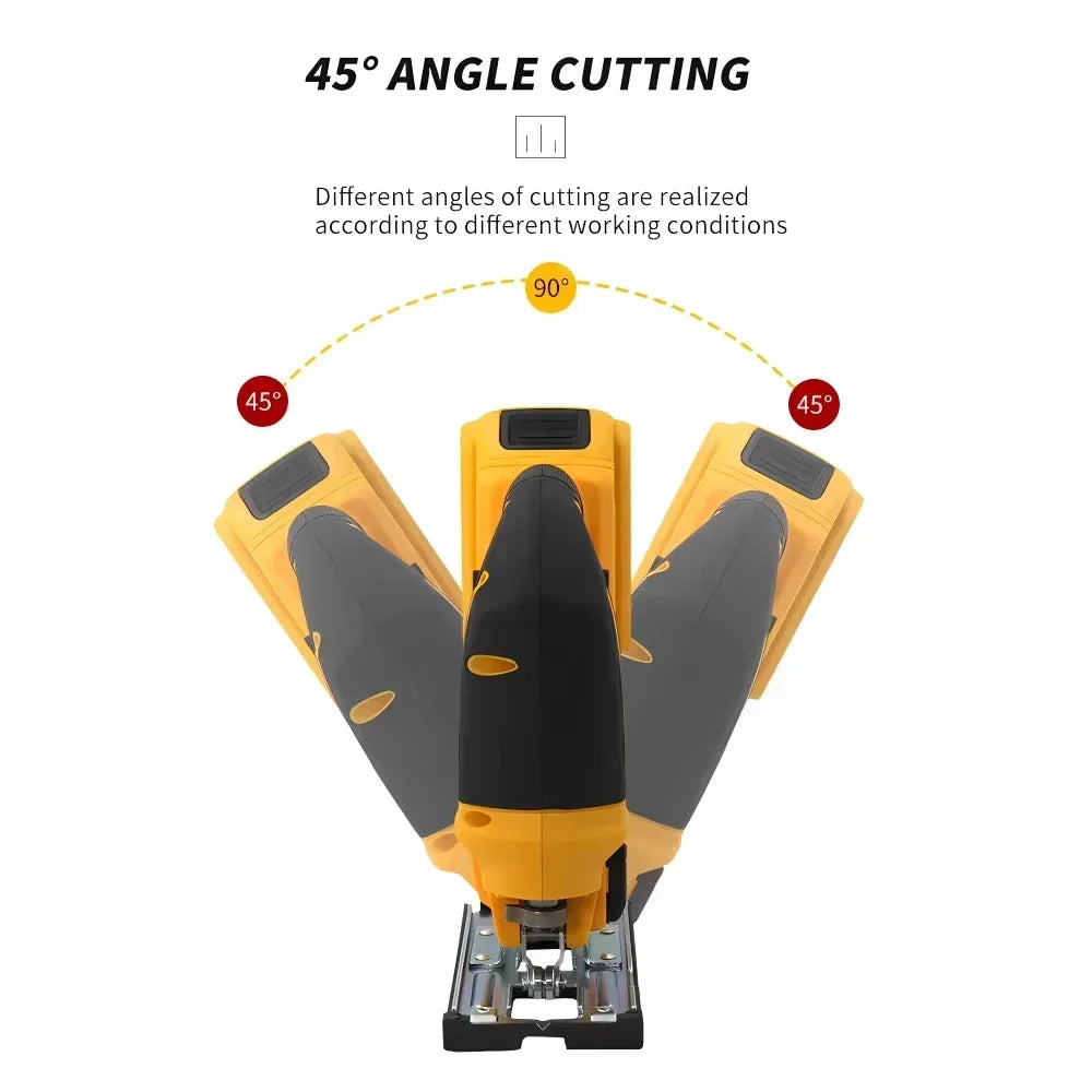 Dewalt 2700RPM Brushless Curve Saw 20V Cordless Electric Jig Saw Portable Multifunction Adjustable Woodworking Power Tool