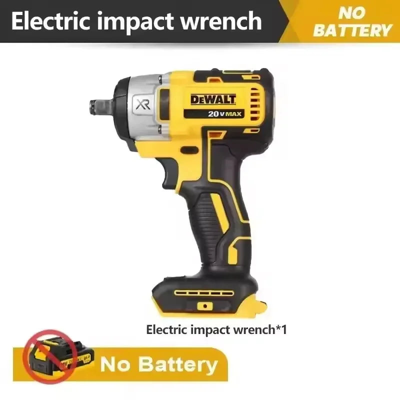 Dewalt DCF880 3300RPM Brushless Impact Wrench High Torque Cordless Electric Wrench Tire Repair Tool 20V Rechargeable Power Tools