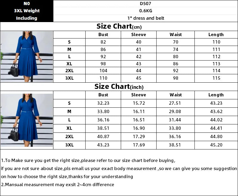 2024 Women's new V-neck fashion temperament pleated elastic temperament elegant dress