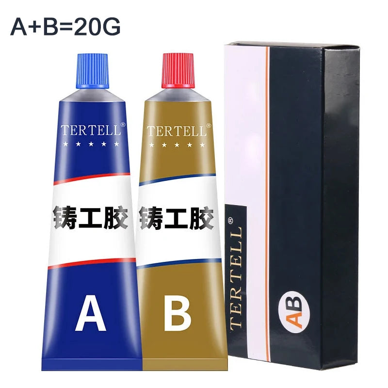 New Metal Repair Glue Cold Welding Glue High Strength Magic Plastic Repair Casting Adhesive Agent Heat Resistance AB Sealant