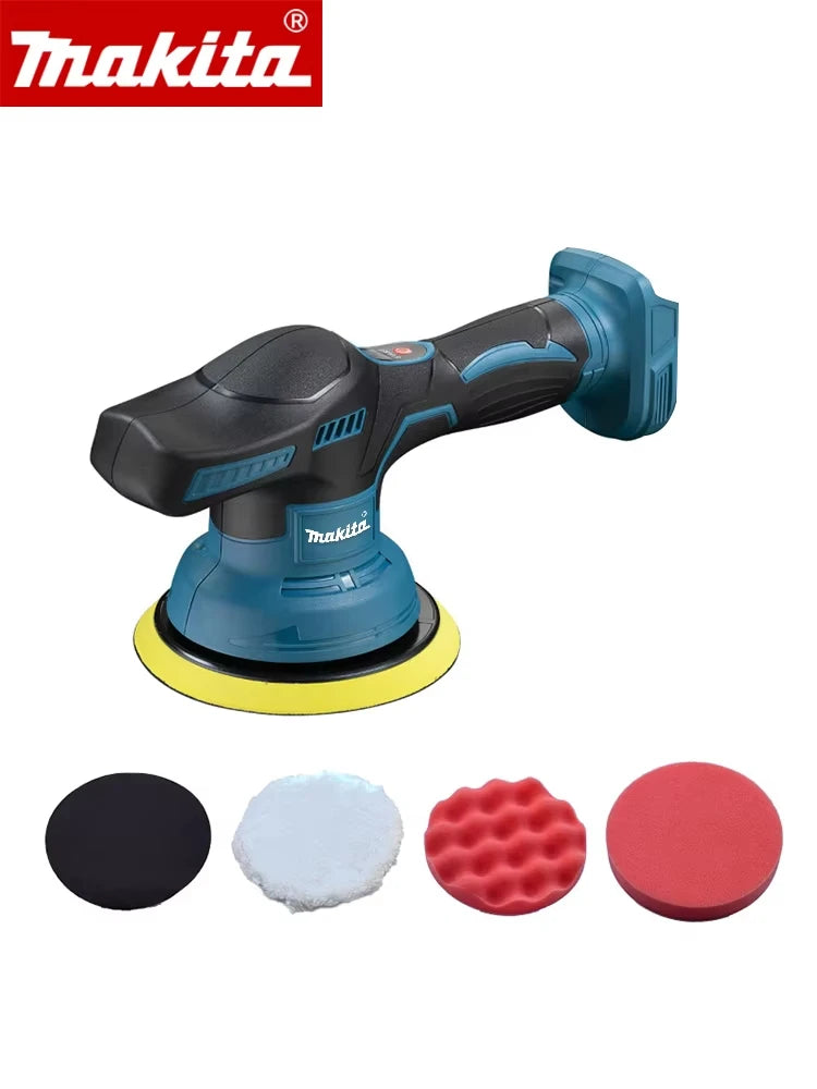 Makita 8 Gears Digital Display Cordless Car Polisher Electric Polisher Auto Car Waxing Polishing Machine For Makita 18V Battery