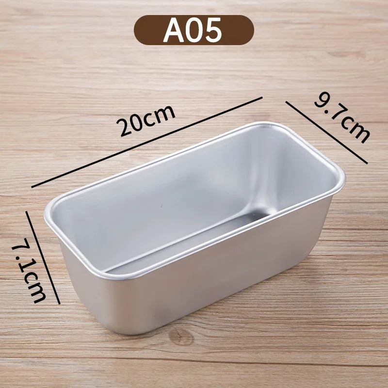 Nonstick Baking Bread Loaf Pan Carbon Steel Toast Bread Pan Tin Kitchen Rectangle Bakeware Brownies Mold for Kitchen Baking Tool