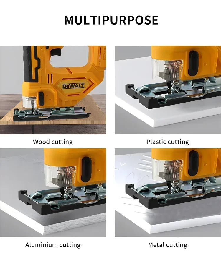 Dewalt 2700RPM Brushless Curve Saw 20V Cordless Electric Jig Saw Portable Multifunction Adjustable Woodworking Power Tool