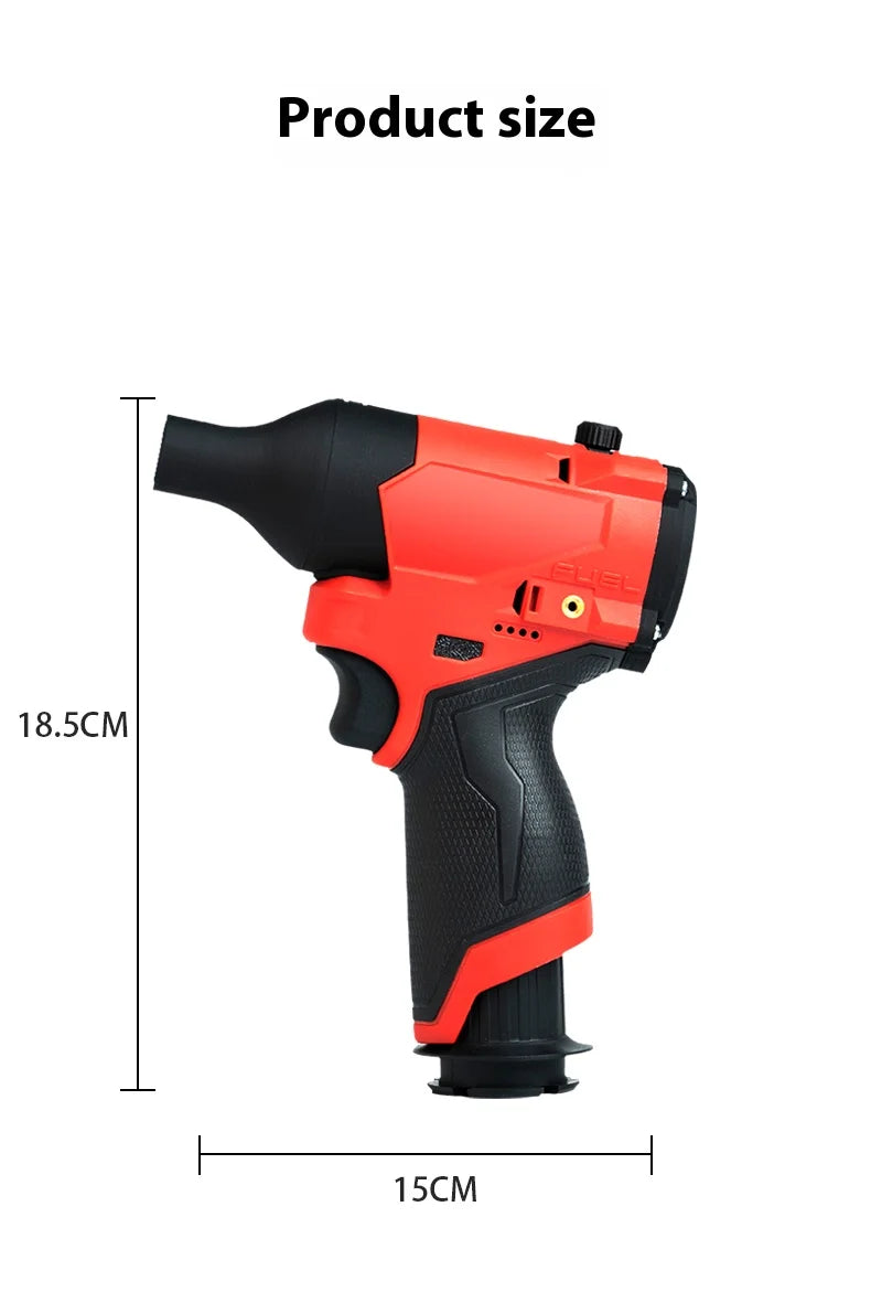 140000RPM Turbo Violent Fan Suitable for Milwaukee M12 Batteries Powerful Handheld Air Blower Dust Cleaning Blowing Tools