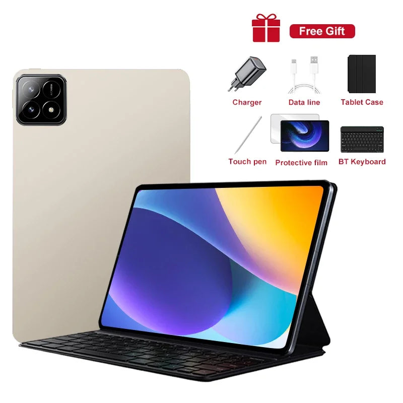 Pad 9S Pro Global New Original Tablet PC Android 14 Snapdragon 8gen2 22GB+2TB 5G Dual SIM WIFI GPS 4K HD Full Screen Tabletas