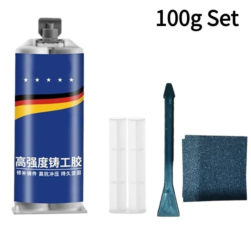 New Metal Repair Glue Cold Welding Glue High Strength Magic Plastic Repair Casting Adhesive Agent Heat Resistance AB Sealant