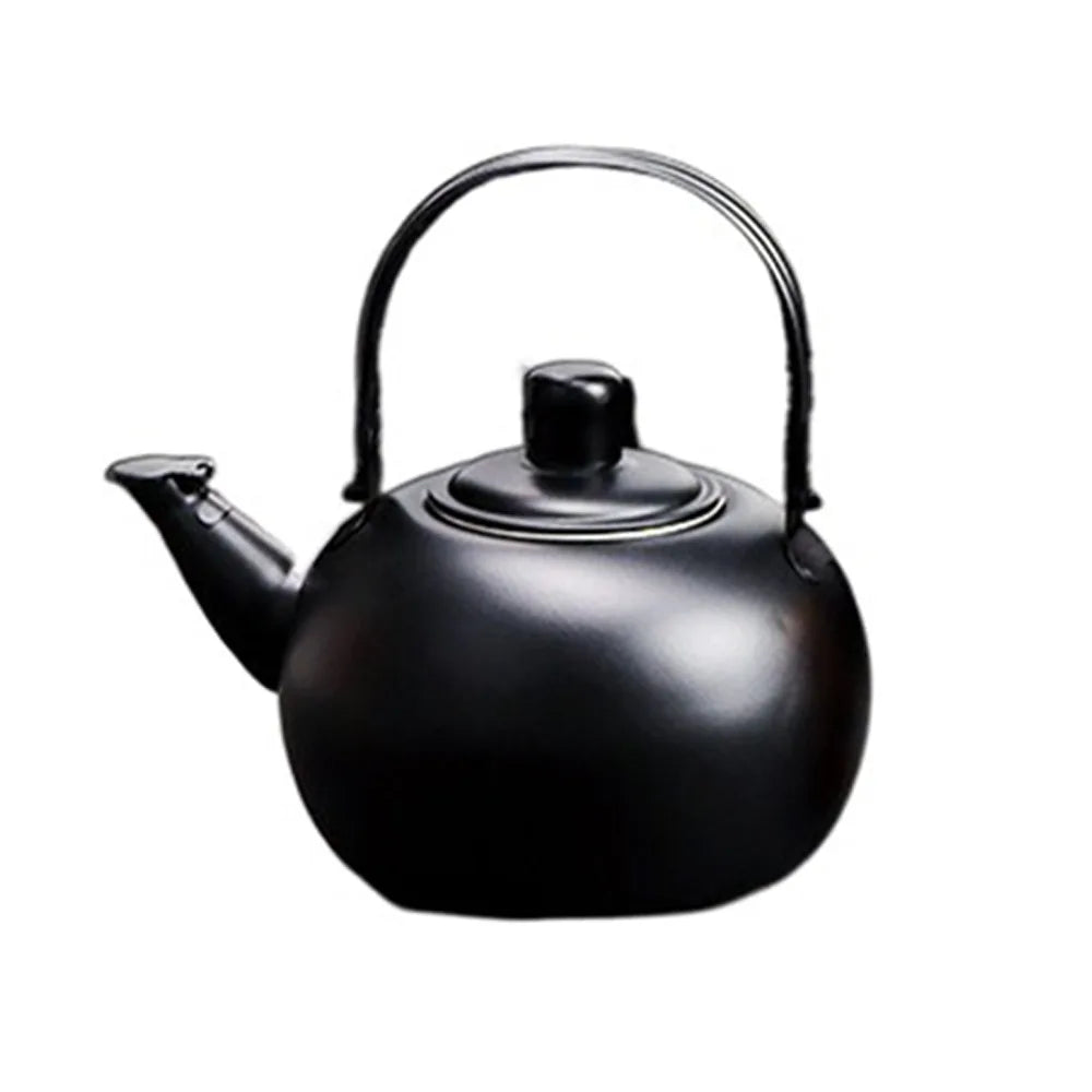 Stainless Steel Water Kettle Teapot With Infuser Filter Coffee Kettle Green Oolong Tea Jug Home Office Tea Coffee Tools Cookware