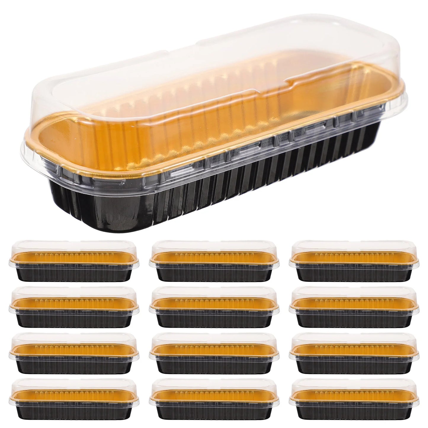 20Pcs Aluminum Foil Loaf Pans Mini Bread Pans Disposable Aluminum Foil Mini Loaf Baking Pans