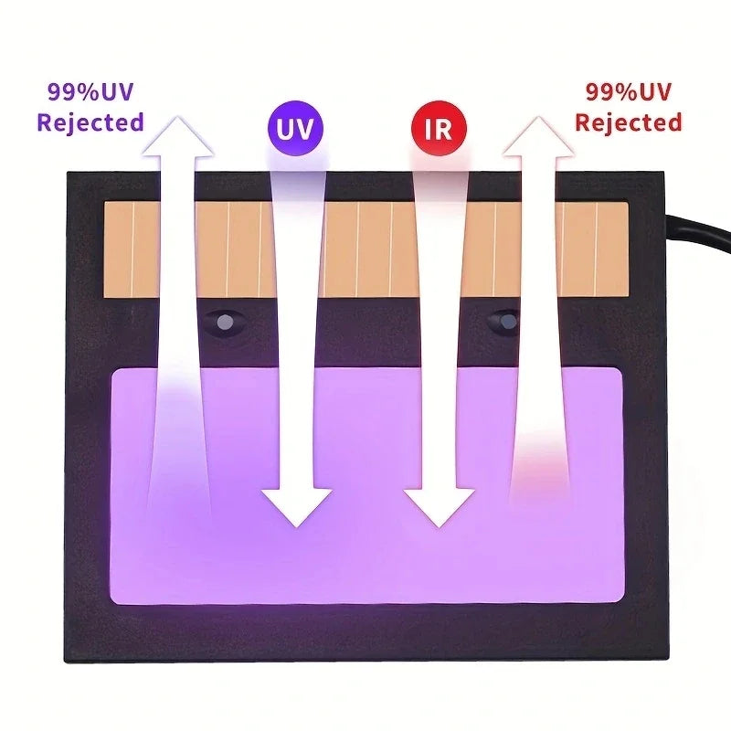 Solar-powered darkening welding mask head-mounted argon arc welding helmet that can automatically turn black Welding Helmet