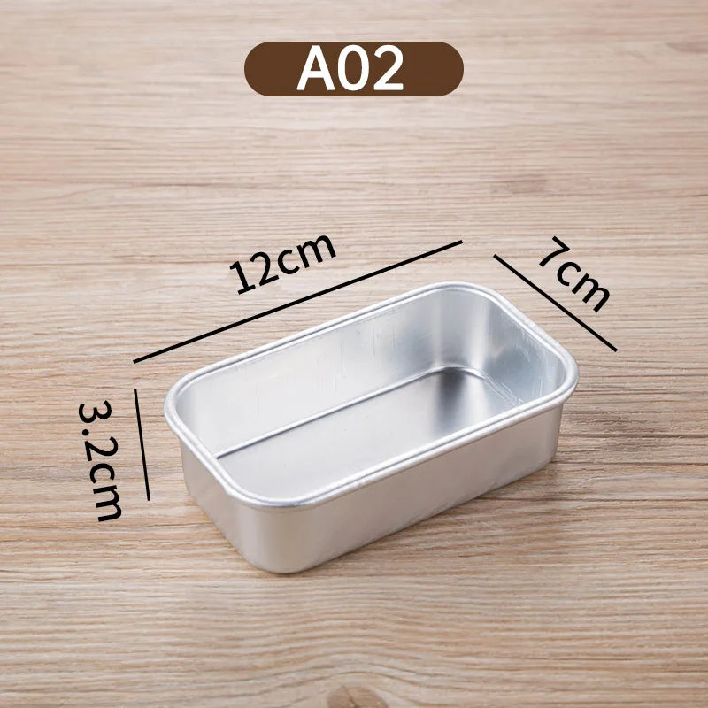 Nonstick Baking Bread Loaf Pan Carbon Steel Toast Bread Pan Tin Kitchen Rectangle Bakeware Brownies Mold for Kitchen Baking Tool